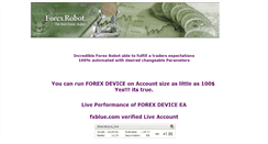 Desktop Screenshot of forexdevice.com